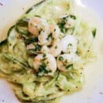 A healthy twist on a favorite: Fettucini alfredo ala cukes and cauli recipe uses nourishing bone broth & veggies for gluten free, dairy free pasta dinner