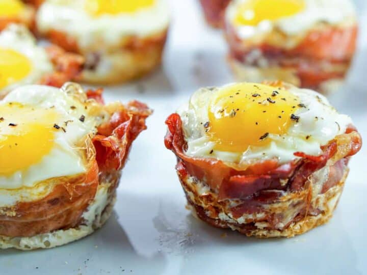 Try this Prosciutto Sweet Potato Breakfast Nests recipe for a quick on-the-go breakfast that leaves you feeling full and energized all morning long!