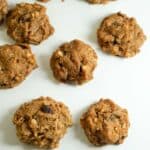 Elvis Cookies Recipe - a healthy, clean 4 ingredient cookie recipe inspired by Elvis Presley's favorite sandwich. Peanut butter, bacon, banana and honey = quick, easy, healthy, fun.