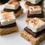This Clean Indoor S'Mores recipe can be made ahead of time and your guests will never know it's low sugar and completely dairy, grain, and gluten free.