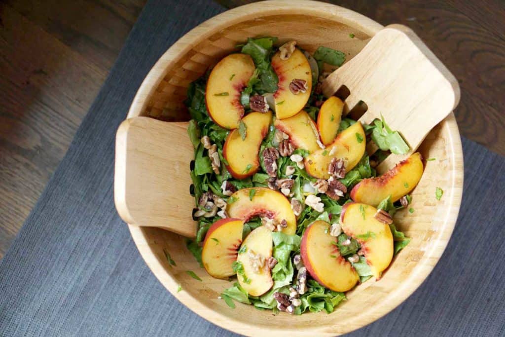 quick tossed salad for dinner or lunch - allergen friendly, gluten free and dairy free