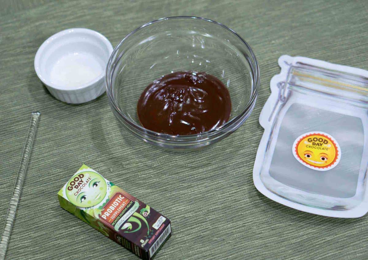 Making probiotic chocolates with Good Day Chocolate