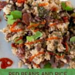 Red Beans and Rice with Greens and Sausage