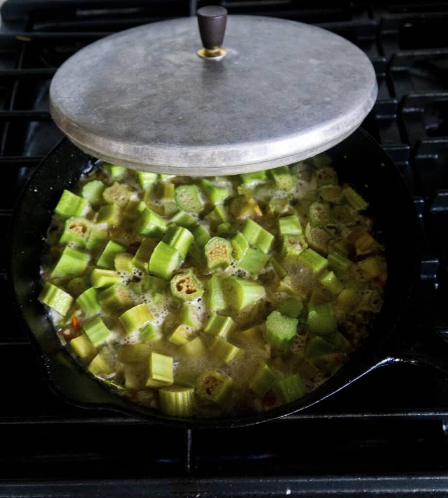 Sauteed Rhubarb in sauce